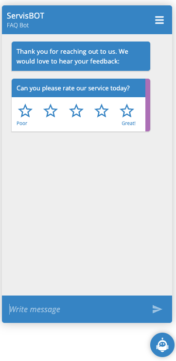 Messenger conversation after clearing message history