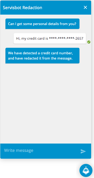 Credit Card Redaction