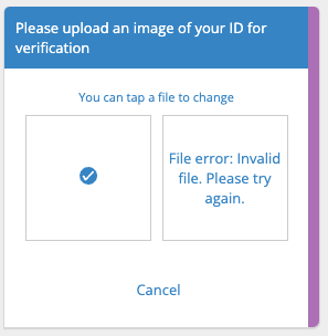 Multi-file SecureFileUpload verification failed