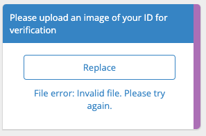 Single-file SecureFileUpload verification failed
